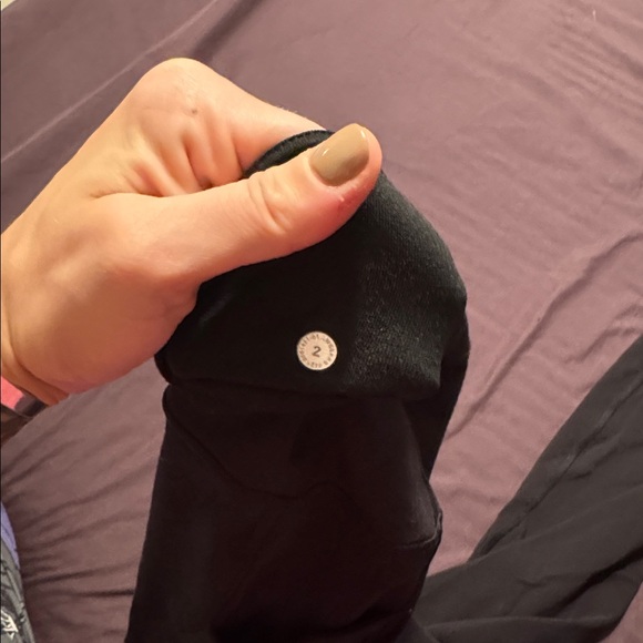 Lululemon Athletica All Black Align Leggings - Picture 3 of 3